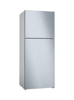 Buy No Frost Refrigerator with Freezer on Top 190.0 kW KDN43NL2E8 Silver in Egypt