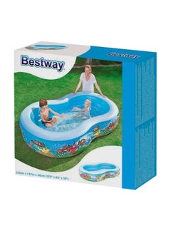 Buy Sea Creatures-Printed Inflatable Swimming Pool 200centimeter in Egypt