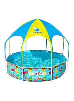 Buy Steel Pro UV Careful Frame Pool 244x244x51cm in UAE