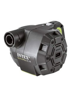 Intex Electric Quick-Fill Rechargeable Air Pump for Inflatable Airbed Mattress 