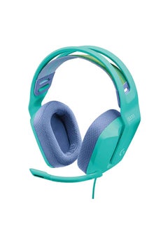 اشتري سماعة رأس G335 سلكية للألعاب بلون أخضر نعناعي في الامارات
