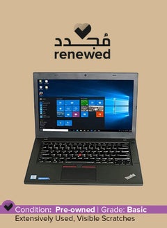 Buy Renewed - Thinkpad L460 Laptop With 14-Inch Display, Intel Core i5 Processor/4th Gen/8GB RAM/256GB SSD/2GB AMD Radeon Pro Graphics Black English Black in UAE