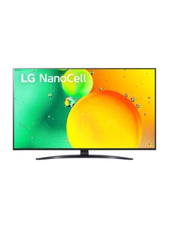 اشتري 4K Nanocell TV 55 Inch Series 79, Nano Color, A5 Gen5 4K Processor, HDR10 Pro, HGIG 55NANO796QA Black في السعودية