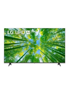 Buy UHD 4K TV 55 Inch Series 80 HDR10 Pro, Bezeless Design, A5 Gen5 Ai Processor 4K, HGIG 55UQ80006LD Black in UAE