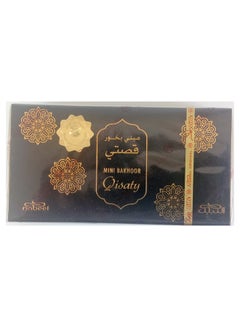 Buy Mini Bakhoor Qisaty 36 Grams Black in UAE