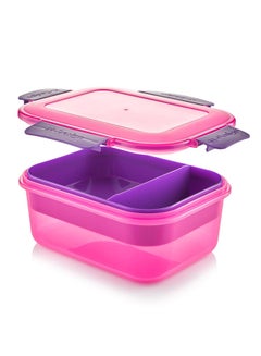 Buy Fresco Lunch Box Pink-Purple 2.3Liters in Egypt