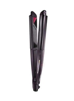 Buy Hair Straightener Wet And Dry Straight - Dual-Function Straightening, Curling Advanced Heat Technology With Quick Heat-Up Time - Long-Lasting Results, Salon-Quality Styling - ST330SDE Black in Egypt