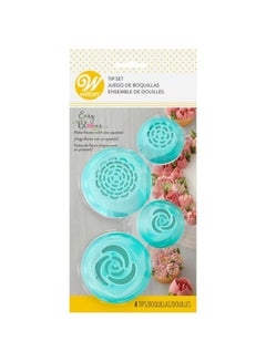 Buy 4-Piece Easy Blooms Tip Set Blue in UAE