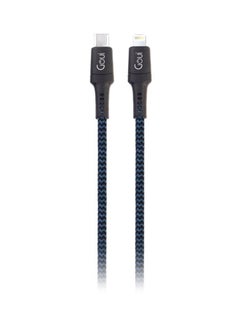 Buy Lightning To Type C Data Sync Charging Cable Dark Blue in UAE