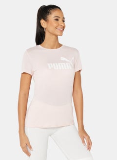 Buy Essentials Logo T-Shirt Pink in UAE