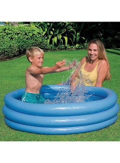 Crystal Blue Intex 58446NP 1.14m x 25cm Inflatable Kids Pool 
