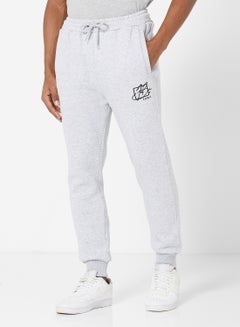 Buy Script Essential Sweatpants Light Grey in UAE