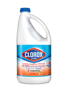 Buy Liquid Bleach Orange Scent Household Cleaner And Disinfectant 1.89Liters in UAE