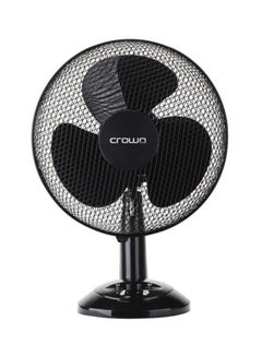 Buy 12-Inch Table Fan With 3 Blades TF-286 Black in UAE