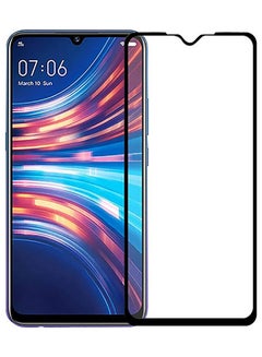 Buy Tempered Glass Screen Protector For Oppo A15 Black in UAE