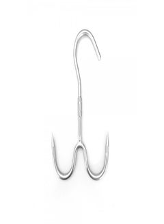 Buy Portable Stainless Steel Double Hooks 190grams in Saudi Arabia