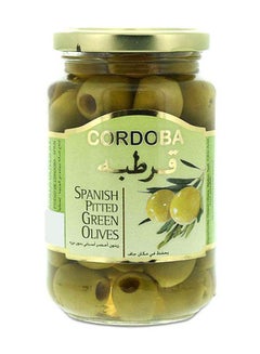 Buy Spanish Pitted Green Olives 340grams in UAE