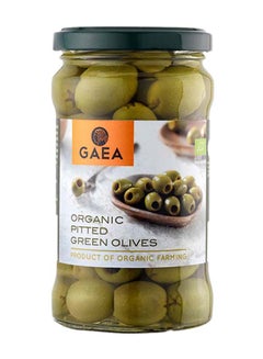 Buy Organic Pitted Green Olives 290grams in UAE