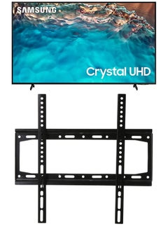 Buy 55 Inch 4K Uhd Smart Led Tv With Built In Receiver 55BU8000 Black + wall mount 55bu8000 black in UAE