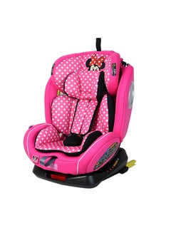 Buy 4-in-1 Minnie Mouse Car Seat - Pink in UAE