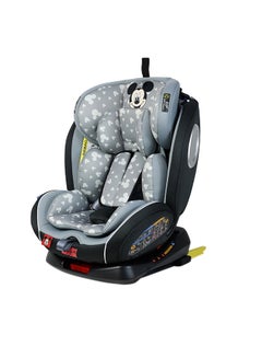 Buy 4-In-1 360° Rotation Mickey Mouse Baby/Kids Car Seat, Suitable from 0 months to 12 years, Upto 36kg in UAE