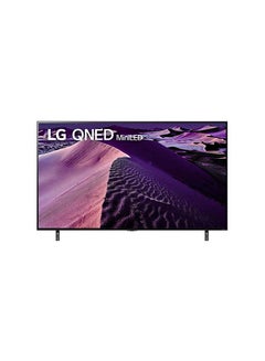 Buy QNED TV 75 Inch QNED85 Series, Cinema Screen Design 4K Cinema HDR WebOS22 With ThinQ AI Mini LED 75QNED856QA Black in UAE