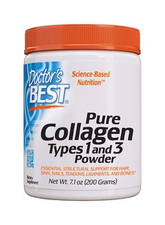 اشتري Collagen Types 1 And 3 Powder Supplement 7.1 Oz (200 G) في السعودية