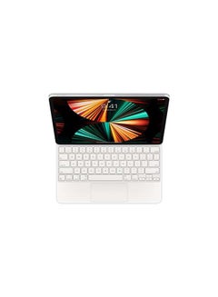 Buy Magic Keyboard for iPad Pro 12.9‑inch (6th generation) - International English - White in Saudi Arabia