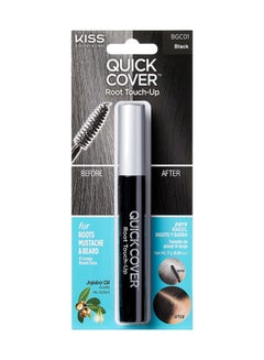 Buy Quick Cover Brush-In Gray Hair Touch Up Black in UAE