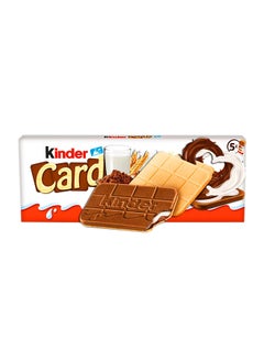 اشتري Cards Wafer Biscuits With Creamy Milk And Cocoa Filling, 5 Pieces 128grams في الامارات