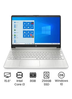 Buy 15-DY2091WM Laptop With 15.6-Inch HD Display, Core i3-1115G4 Processer/8GB RAM/256GB SSD/Intel UHD Graphics /International Version English Natural Silver in UAE