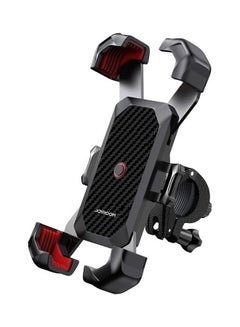 Buy Motorcycle Bike Phone Mount Black in UAE