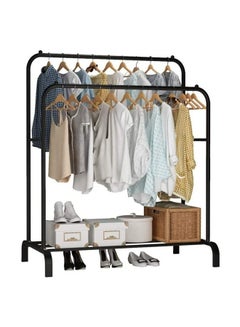 Buy Clothes Organizer And Holder Metal Stand Black in Saudi Arabia