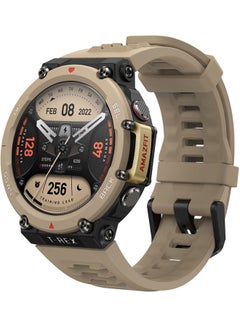 Buy T-Rex 2 Smartwatch Rugged Outdoor GPS 15 Military-Grade Tests Real-Time Navigation 24-Day Battery Strength Exercise 150+ Sport Modes Water Resistant Desert Khaki in UAE