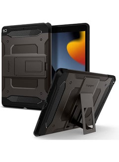 Buy Tough Armor Tech Case Cover For Apple iPad 10.2 inch 9th / 8th /7th Generation (2021 /2020/2019) Gunmetal in UAE