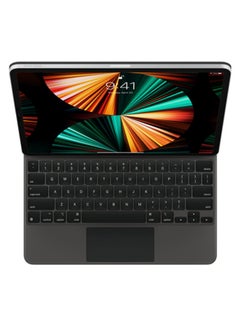 Buy Magic Keyboard (2021) for iPad Pro 12.9-inch (5th generation) - US English Black in UAE