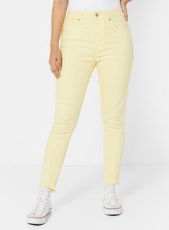 Buy Casual Jeans Yellow in UAE