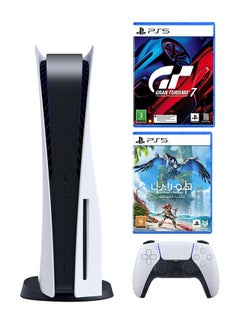 Buy PlayStation 5 Console (Disc Version) With Gran Turismo 7 and Horizon Forbidden West in Saudi Arabia