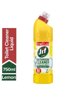 Buy Toilet Cleaner Lemon Breeze Hard Surface Cleaners Multicolour 750ml in UAE