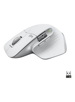 Buy MX Master 3S Wireless Performance Mouse With Ultra Fast Scrolling Pale Grey in UAE