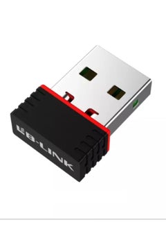Buy 150 Mbps Mini USB WiFi LAN Adapter Black in UAE