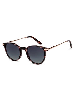 Buy Full Rim Polarized Cat Eye Sunglasses For Men & Women - 48mm - Tortoise in UAE