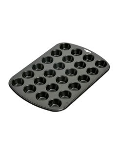 Buy Mini-Muffin Mould Black 38x27cm in Saudi Arabia