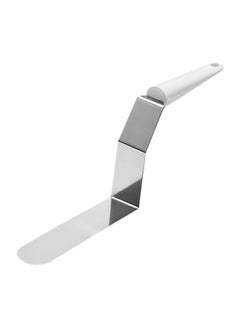 Buy Angle Spreading Spatula Silver/White 29.5x3.5centimeter in UAE