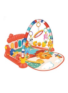 Buy Piano Play Mat Center With Melodies Rattle 45.5x7.8x32cm in UAE