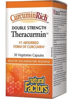 Buy CurcuminRich Double Strength Theracurmin 30 Vegetarian Capsules in UAE