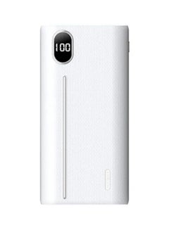 Buy 10000.0 mAh D-M201 Quick Series Mini Power Bank White in Egypt