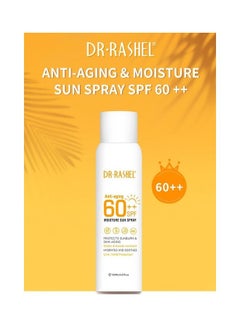 Buy Anti-Aging And Moisture Sun Spray SPF 60 Clear 150ml in UAE