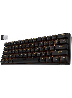 Buy RK61 Tri - Mode Hot Swapable RGB Mechanical Gaming Keyboard Red Switch in UAE