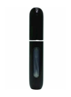 Buy Mini Refillable Perfume Atomizer Bottle for Travel Spray Scent Pump Case, Black in UAE